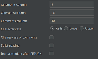 Code Style Settings Code Style Settings